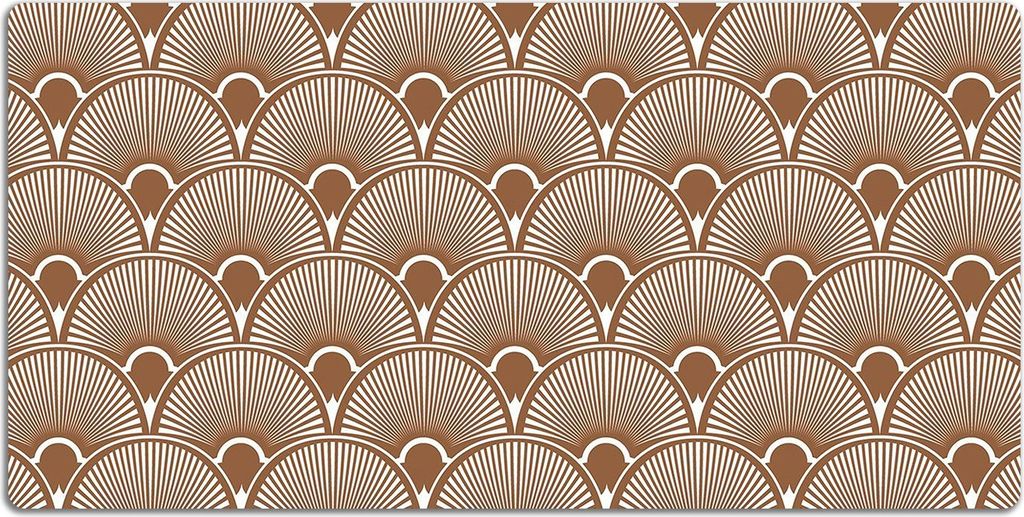 Schreibtischmatte Tischunterlage 100x50 cm Mauspad - Art Deco-Stil