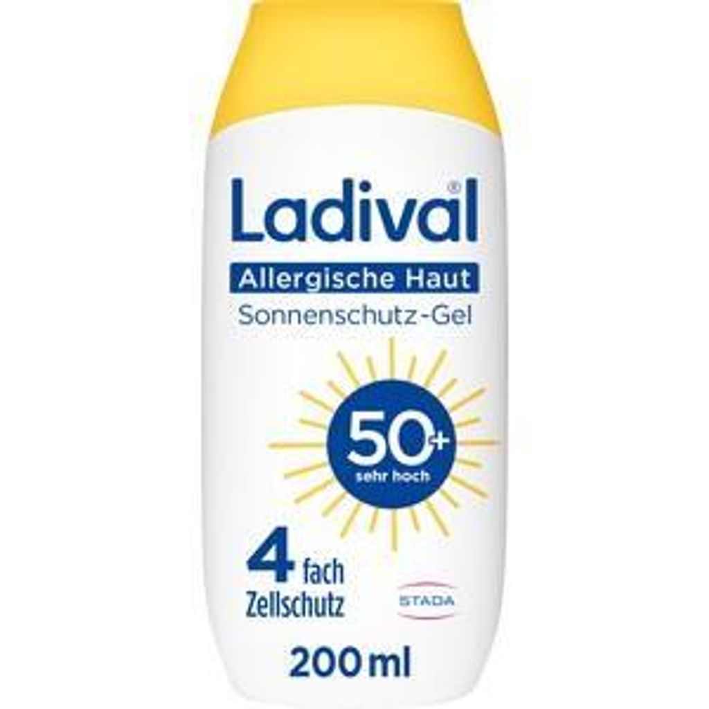 LADIVAL allergische Haut Sonnenschutz-Gel LSF 50+ 200 ml Produktbild 