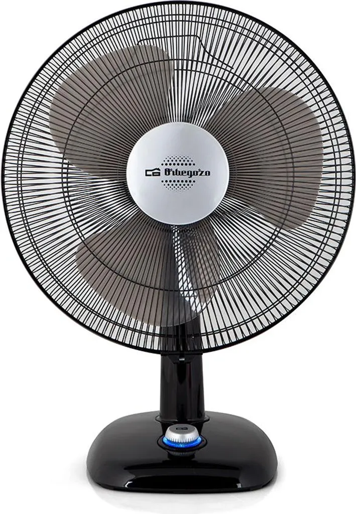 Ventilateur d'appoint pour chambre et bureau Orbegozo TF 0124 Blanc 20cm