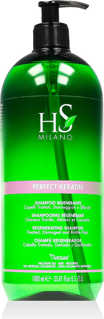 HS MILANO Perfect Keratin Regenerating Shampoo 1000 ml Image du produit 