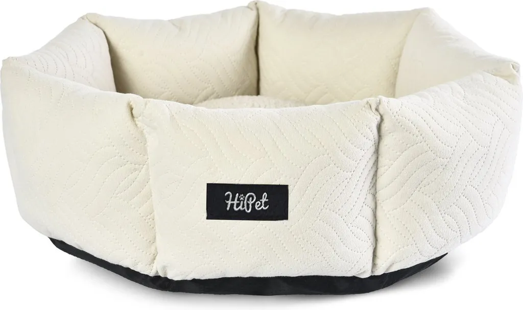 Panier pour chien et chat coussin imperméable déperlant taille M gris