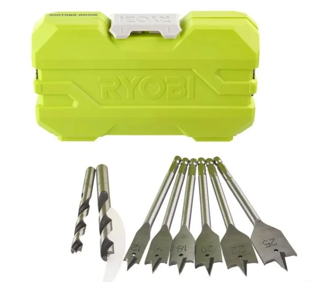 Kit Embouts de Vissage Ryobi RAK12SWD pour Perceuse et Travaux Bois