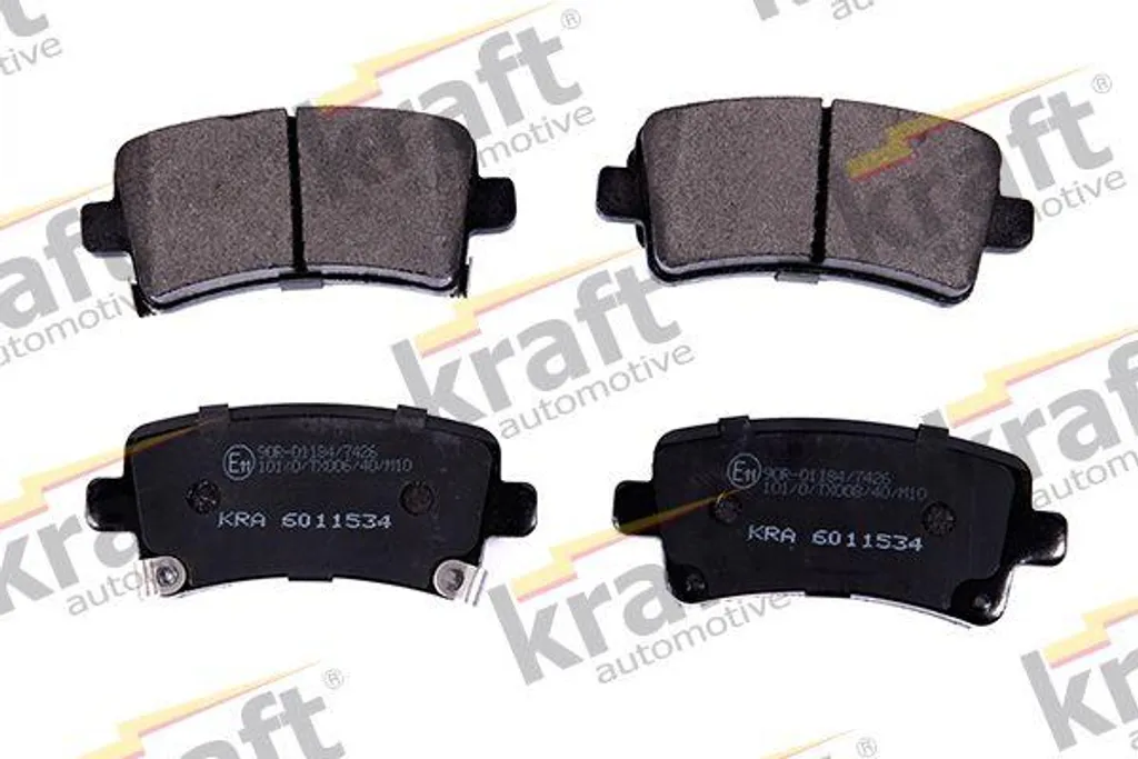Plaquettes de frein KRAFT 6011534 Anti-Bruit et Endurance pour Insignia