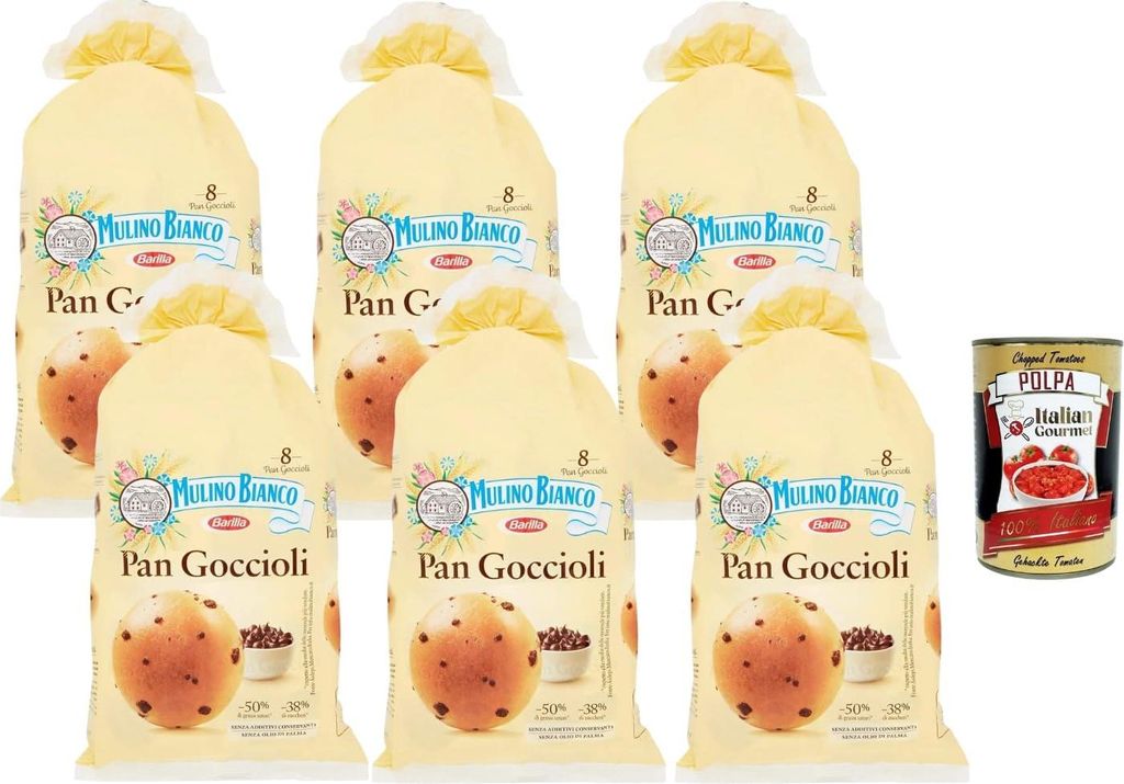 Mulino Bianco Pan Goccioli Brioche mit Schokotropfen, Produktbild 