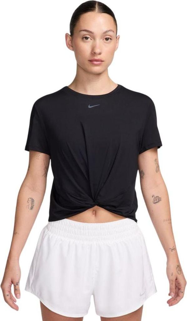 Nike ONE CLASSIC TWST SS W SCHWARZ XS