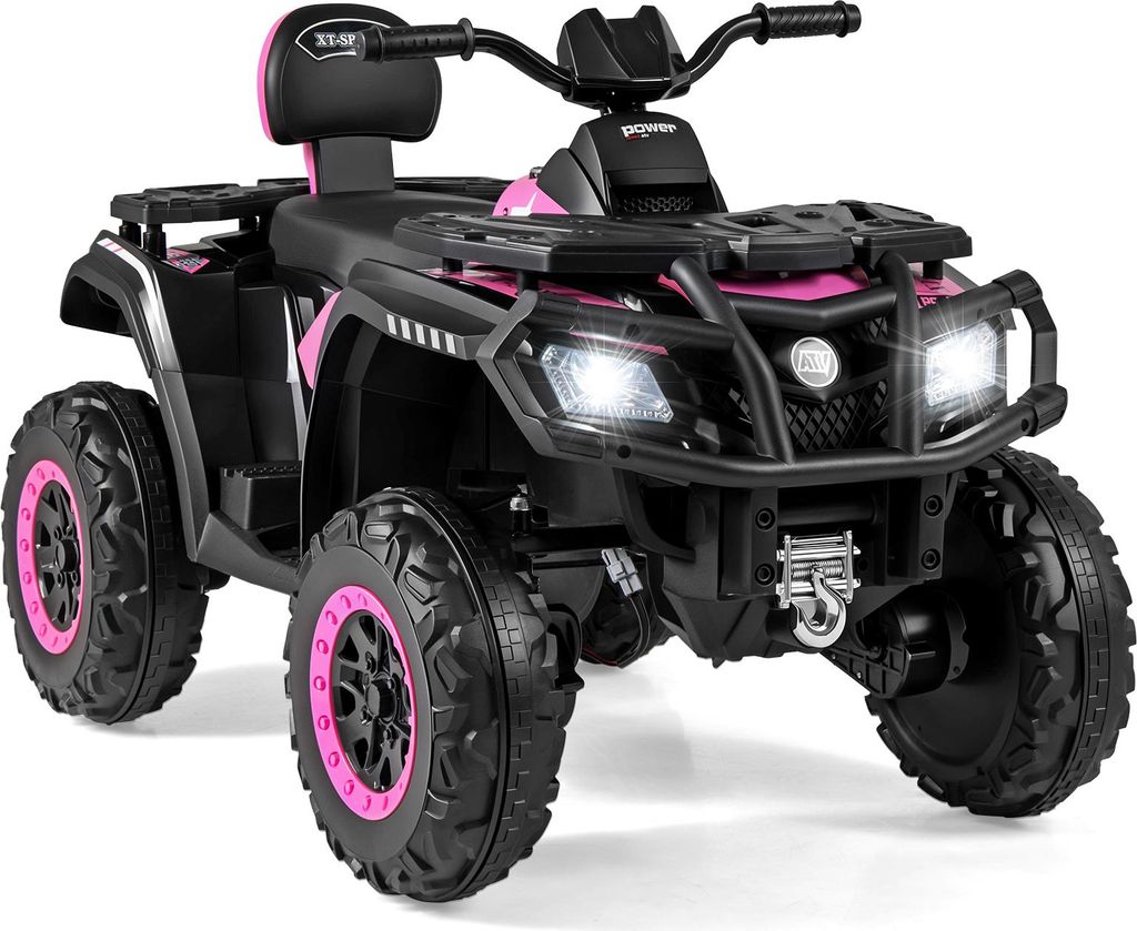 COSTWAY Kinder Quad Elektro 24V, 2-Sitzer Kinderquad 3–8 Produktbild 