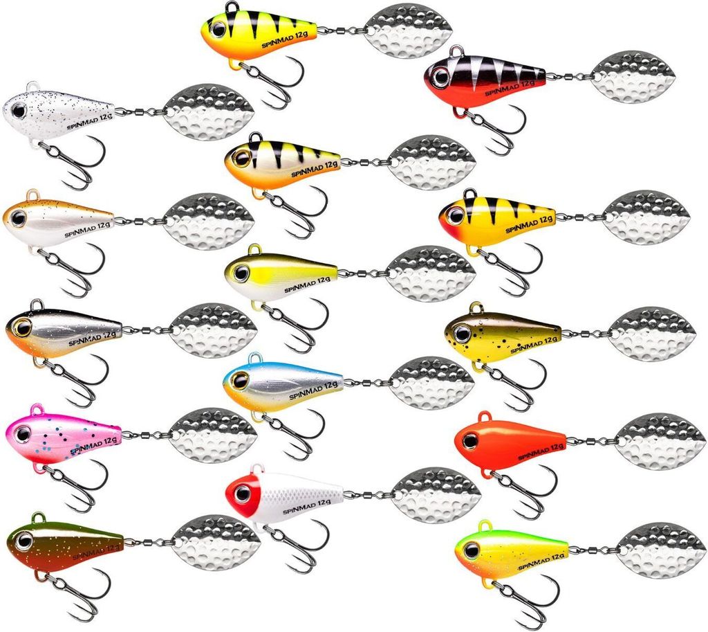 SpinMad Jigmaster Lemon Tiger 12,0g Jig Spinner