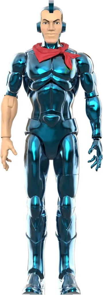 Figurine Bluegrass SilverHawks Super7 : La Version Ultime Chrome 18 cm