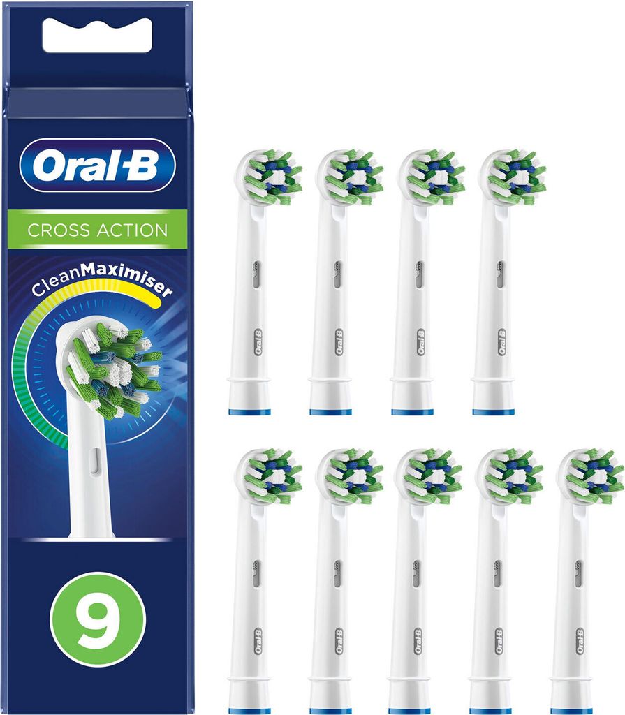 Aufsteckbürsten CrossAction 9 Stück Produktbild 1