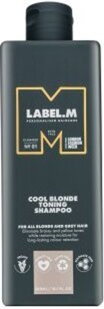 Label.M Cool Blonde Toning Shampoo tónovací šampon pro Obrázek produktu 