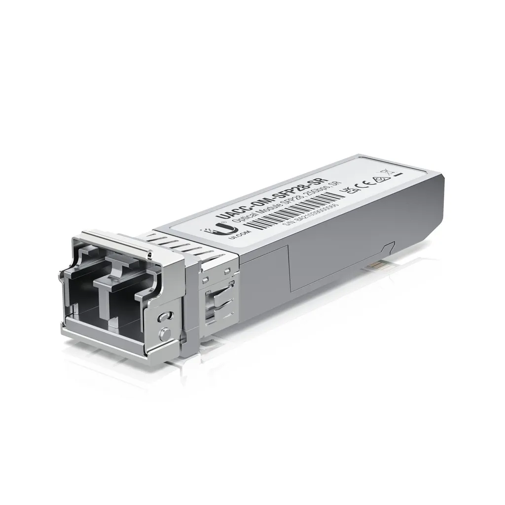 Module SFP28 Ubiquiti 25G pour Switch et Serveur en Fibre Multimode