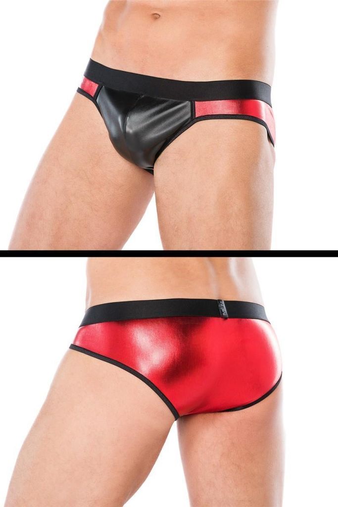 Andalea Slip rot/schwarz MC/9064 Größe: S/M