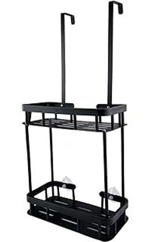 Duschablage ohne Bohren, Duschregal Badezimmer Organizer, Shampoo Halterung für Dusche, Wasserdicht Badregal, Schnell Trocknende Dusche Ablage mit...