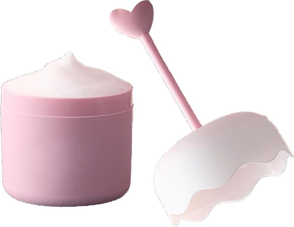 Gesichtsreiniger Foam Maker Cup - Tragbarer Foam Maker für Schäumende Reinigung - Rosa