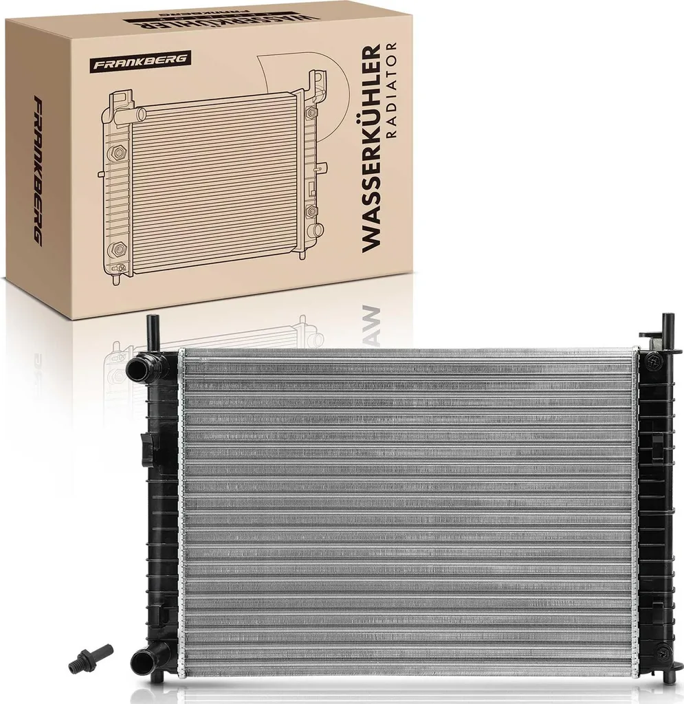 Radiateur de moteur en aluminium robuste pour Ford Fiesta V Van