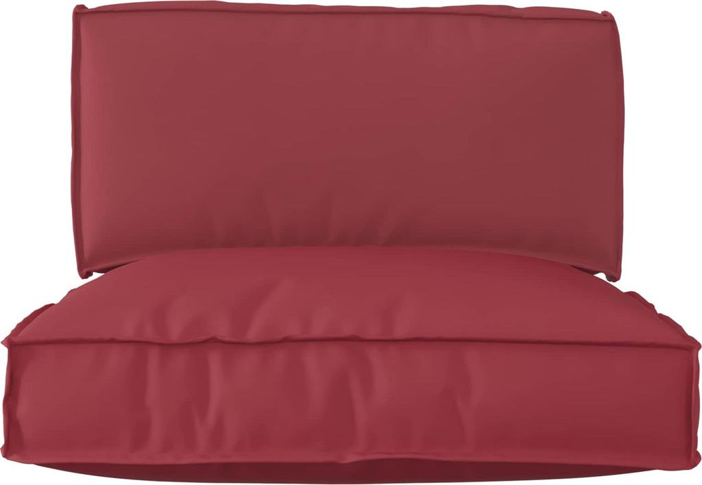 Palettenkissenset 2 pcs Grau Oxford-Stoff