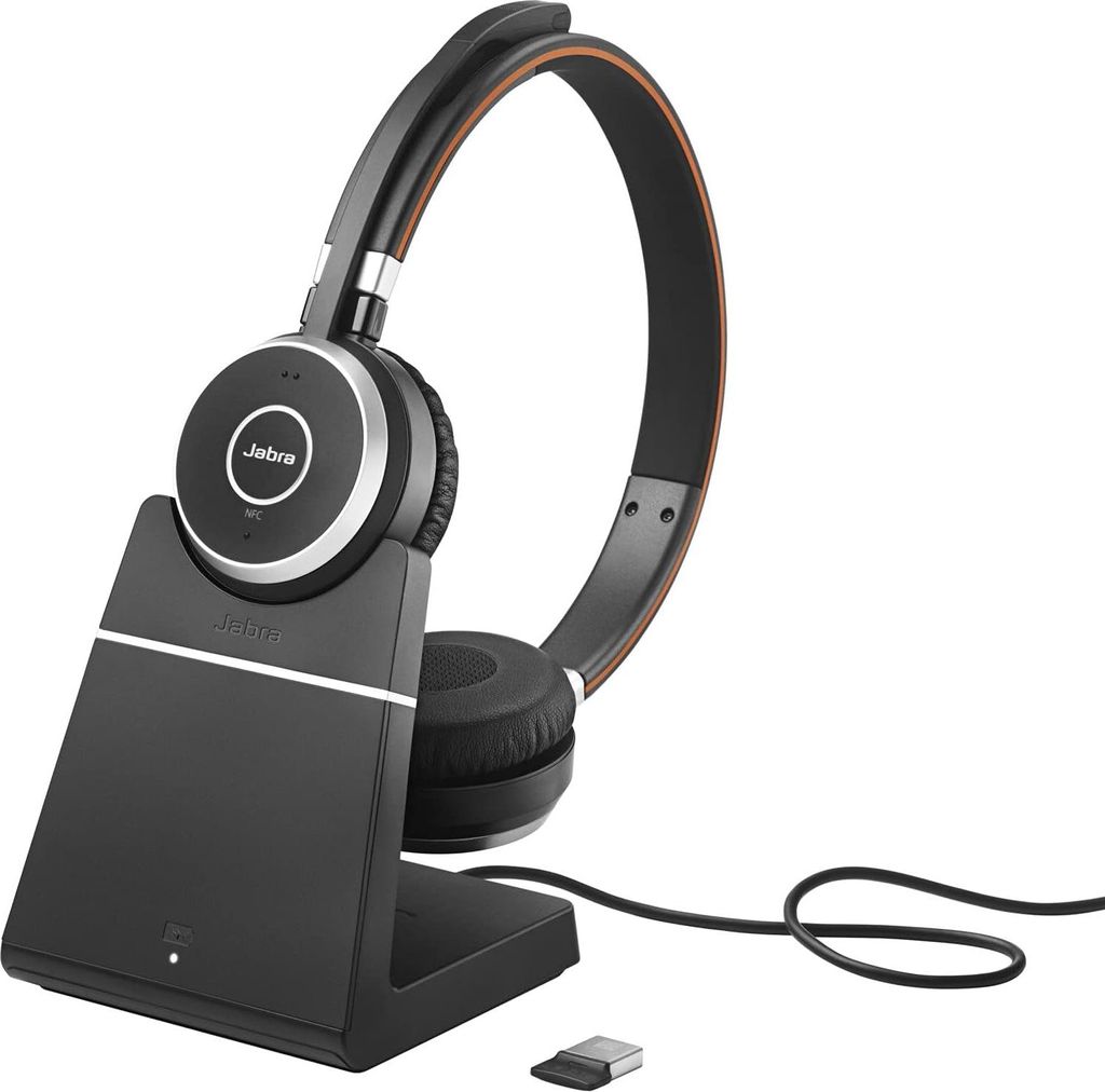 GN Netcom Jabra Evolve 65 MS Duo vrátane nabíjacej kolísky, Obrázok produktu 