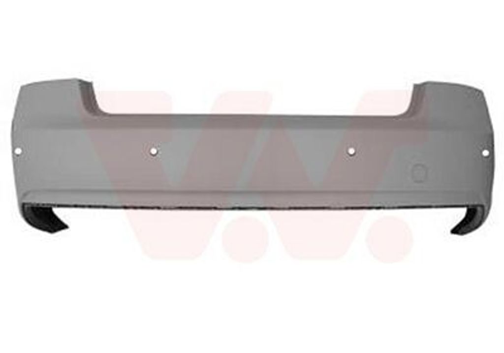 VAN WEZEL Heckstoßstange Stoßfänger Hinten für AUDI A5 Coupe (8T3) A5 Cabrio (8F7)