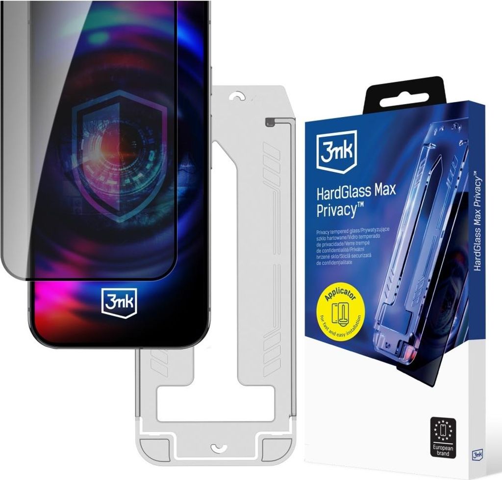 Szkło Prywatyzujące 3Mk Hardglass Max Privacy Z Aplikatorem Do Samsung Galaxy S25 Ultra