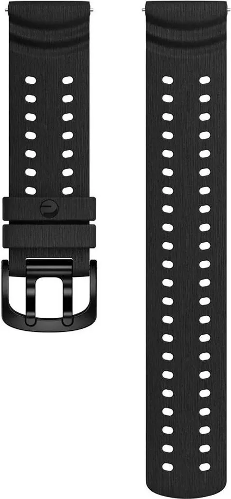 Bracelet silicone 22 mm noir pour Polar : fini les irritations au poignet