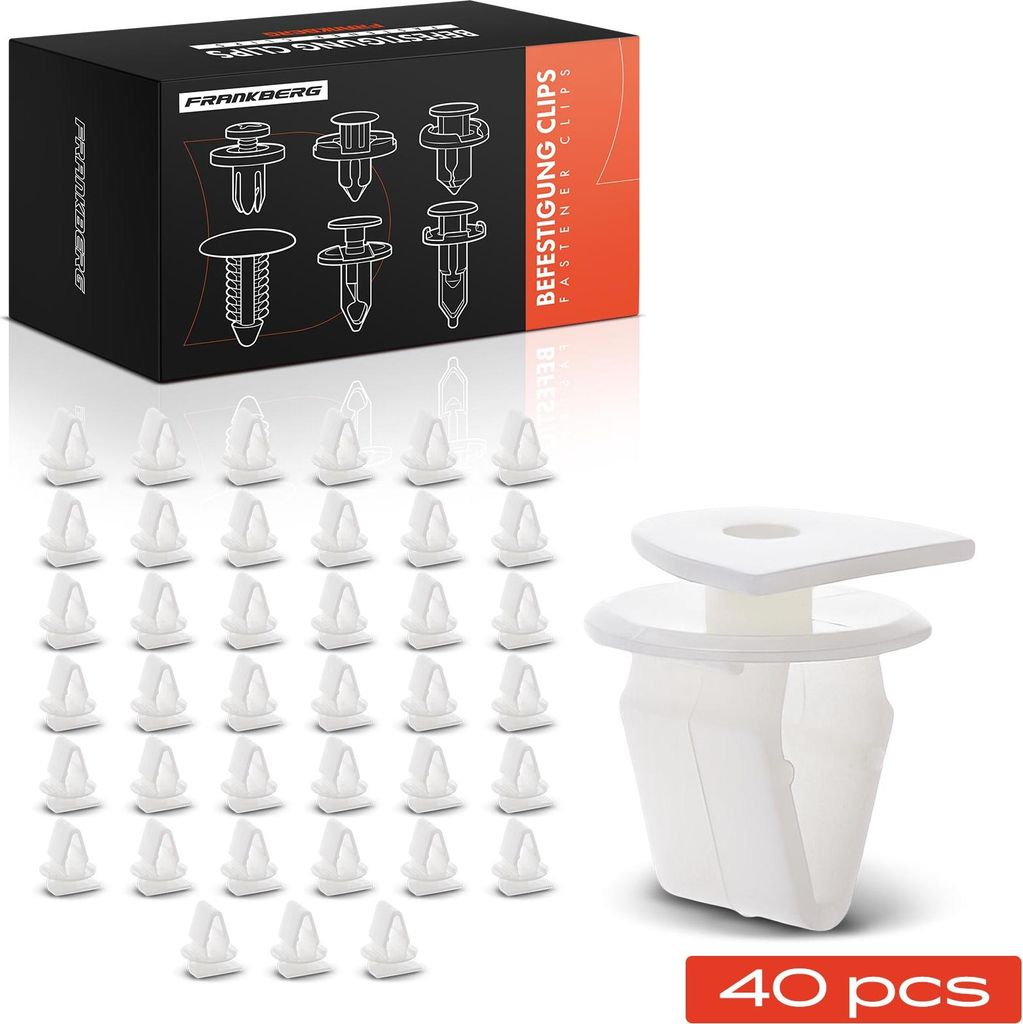Frankberg 40x Befestigungsclips Motorhauben für Honda CR-V Legend Odyssey Stream Acura RL