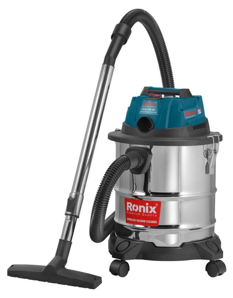 Ronix kompakter Akku Staubsauger 20 Liter kompatibel mit 18 Produktbild 