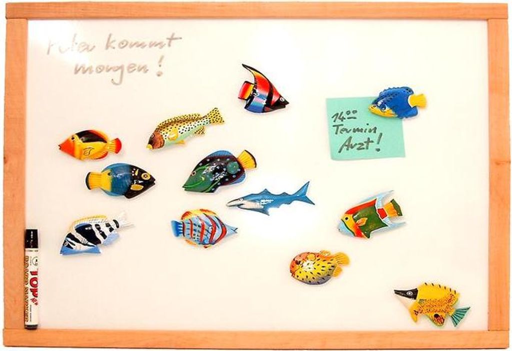 Whiteboard, Note-Board, schutzlackiert & magnethaftend - im Produktbild 