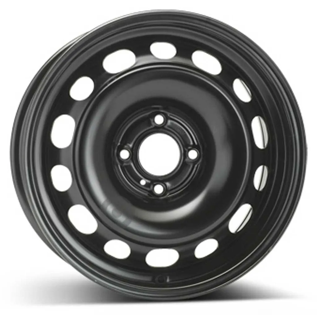 Jante ALCAR ACCIAIO 9783 7x16 4x108 ET32 BLACK en acier renforcé