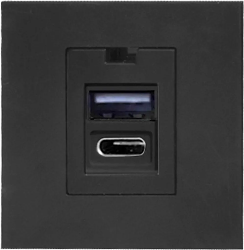 Chargeur USB Double Port NOEN pour Remplacer vos Blocs Secteur Noir