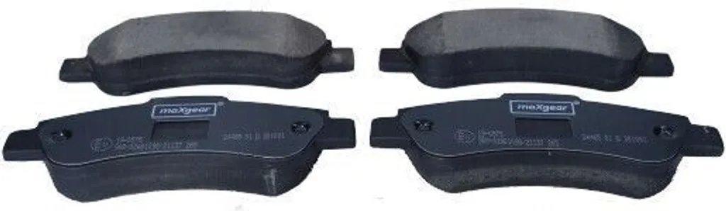 Plaquettes de frein arrière sans bruit pour Jumper et Boxer 19-0575