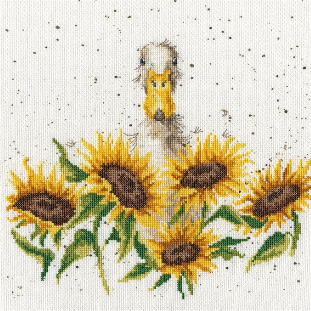 Bothy Threads Kreuzstich-Set "Sonnenschein", 26x26cm, Produktbild 