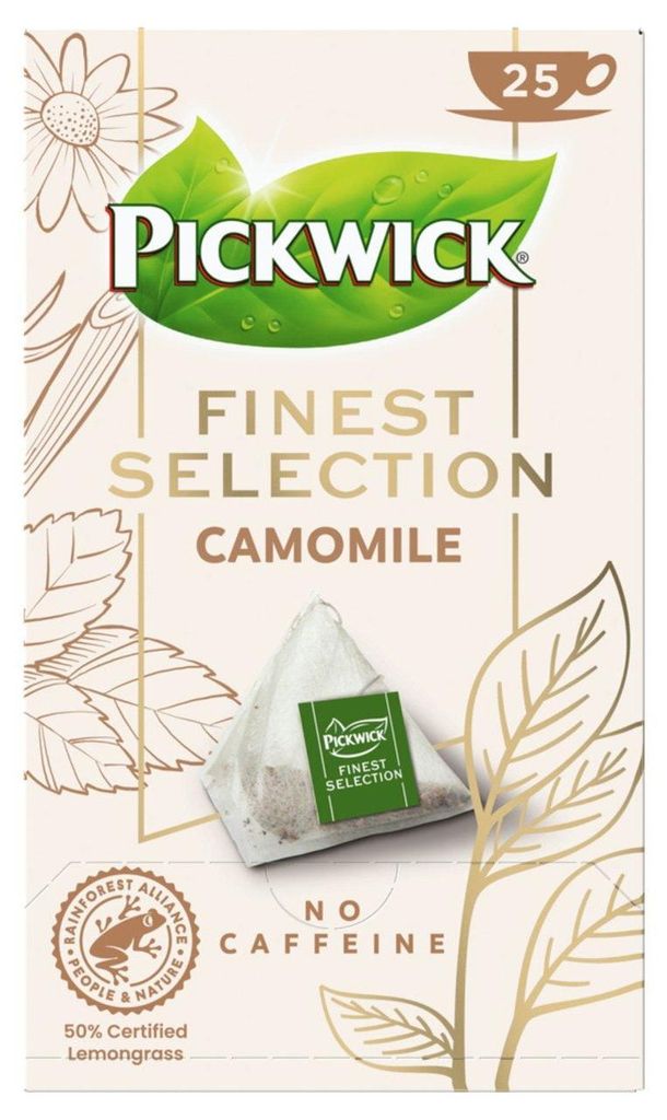 Pickwick Finest Selection Kamille Kräutertee, 25 Beutel, Produktbild 