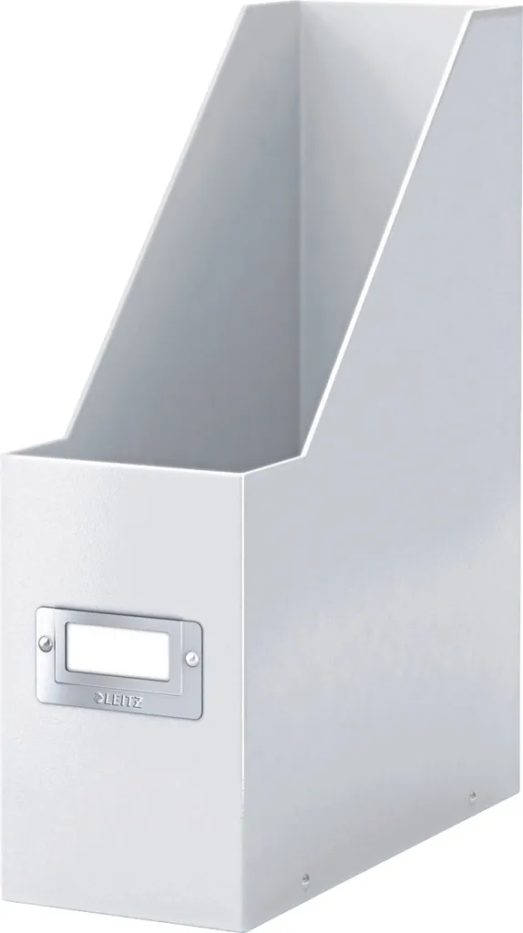 Porte-revues A4 carton blanc 95mm pack de 6 boîtes d'archives bureau