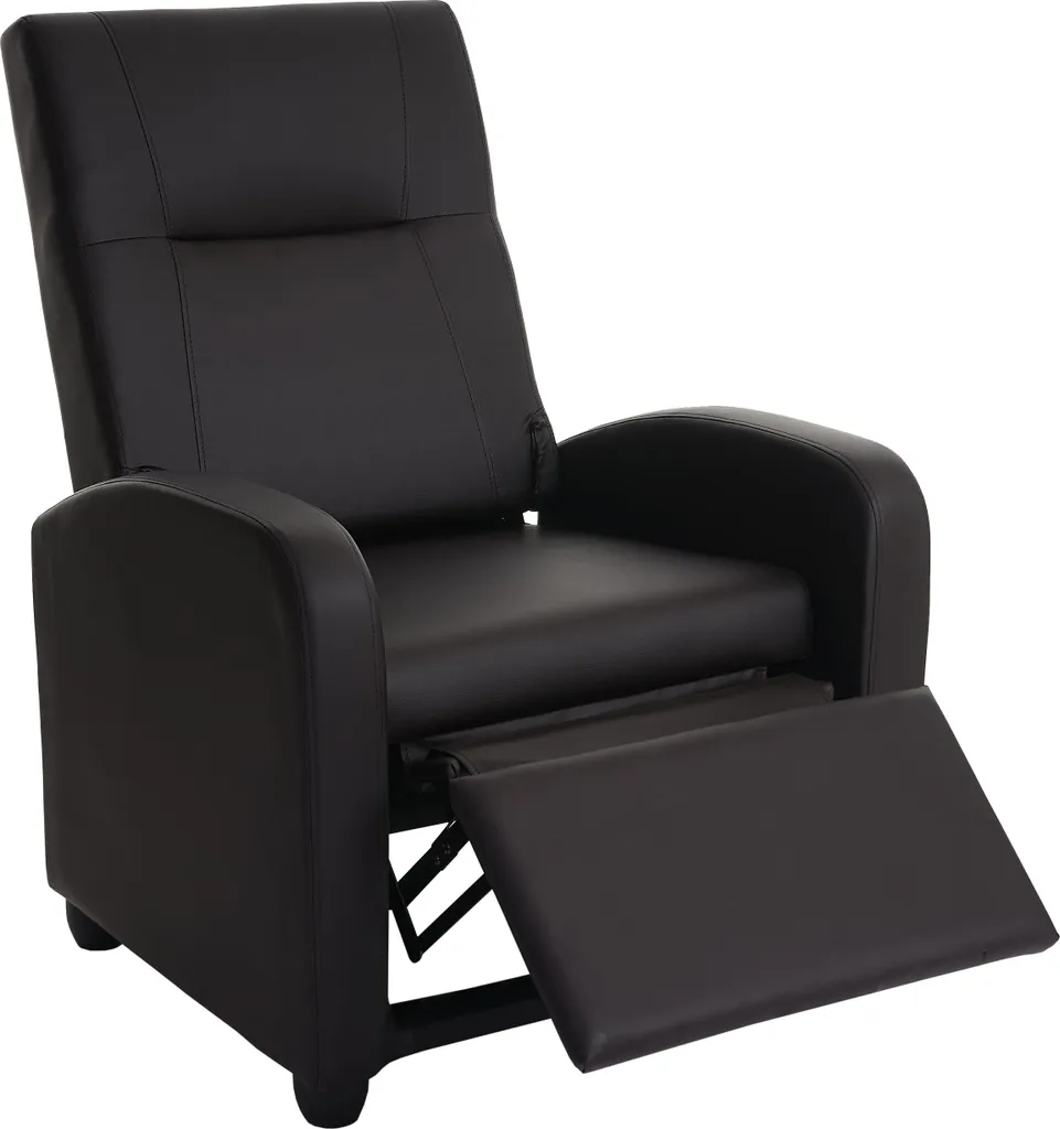 Fauteuil de relaxation Denver Basic coloris coffee pour salon et TV