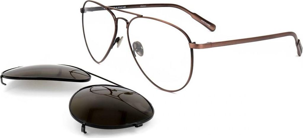 Kris Van Assche by Linda Farrow Sonnenbrille KVA81 C1 58 14 140