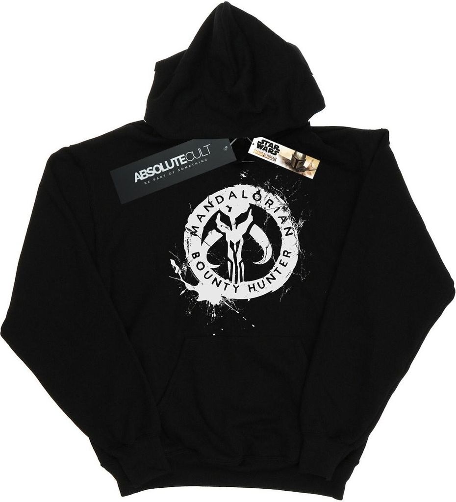 Star Wars - "The Mandalorian Bounty Hunter" Kapuzenpullover für Herren BI18631 (S) (Schwarz)