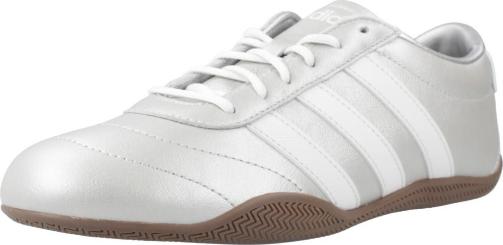 ADIDAS GRAND COURT LO Unisex Tennis-inspirierte Low-Top Freizeitsneaker Silber