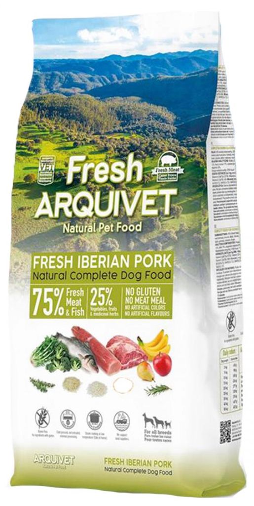 Arquivet Čerstvý, polosuchý hotdog z rýb a bravčového mäsa, Obrázok produktu 