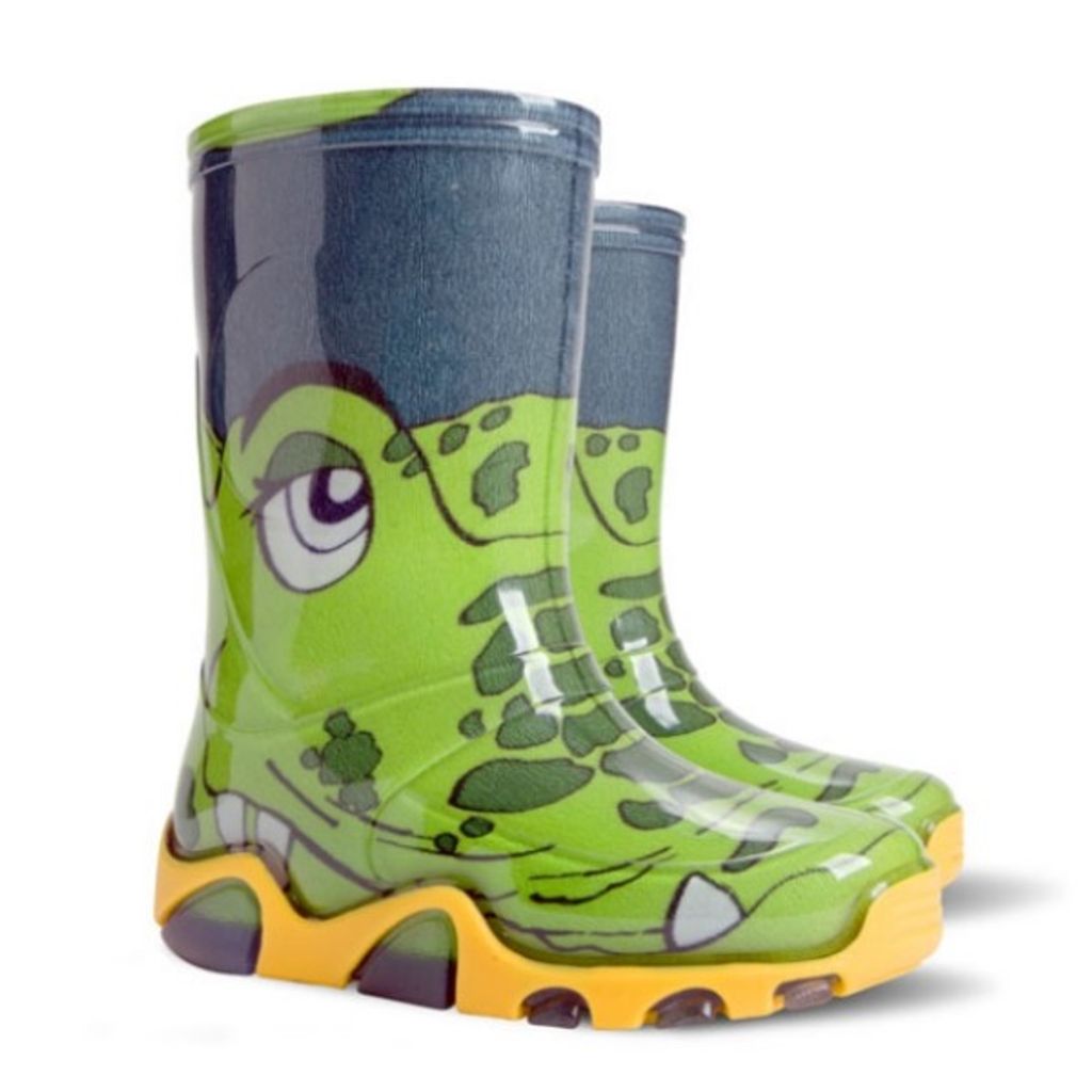 DEMAR Kinder Gummistiefel Regenstiefel reflektierend Produktbild 6