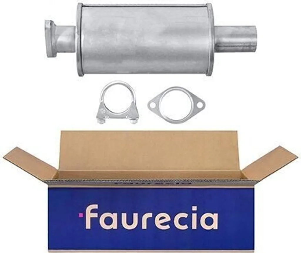 Silencieux de pré-échappement pour Mini R52 Cabriolet - HELLA 8LB 366