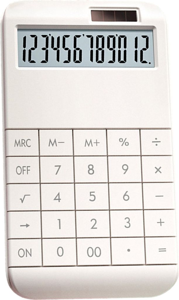 12-stelliger Tischrechner mit abnehmbaren Tastenkappen, Solarbatterie, dualer Stromversorgung, modernem Design und großem Bildschirm