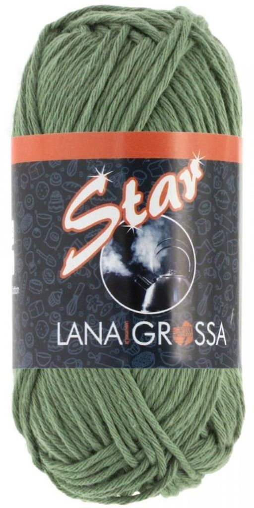 Lana Grossa - Star 0073 schilfgrün Produktbild 