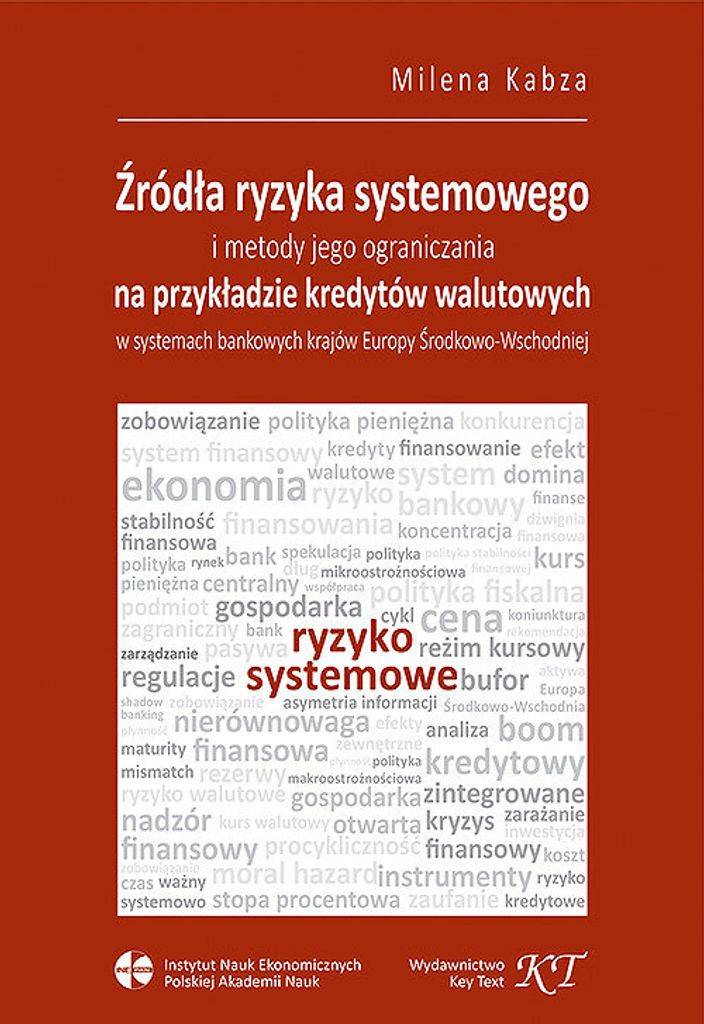 Źródła ryzyka systemowego i metody jego ograniczania (Buch auf Polnisch)