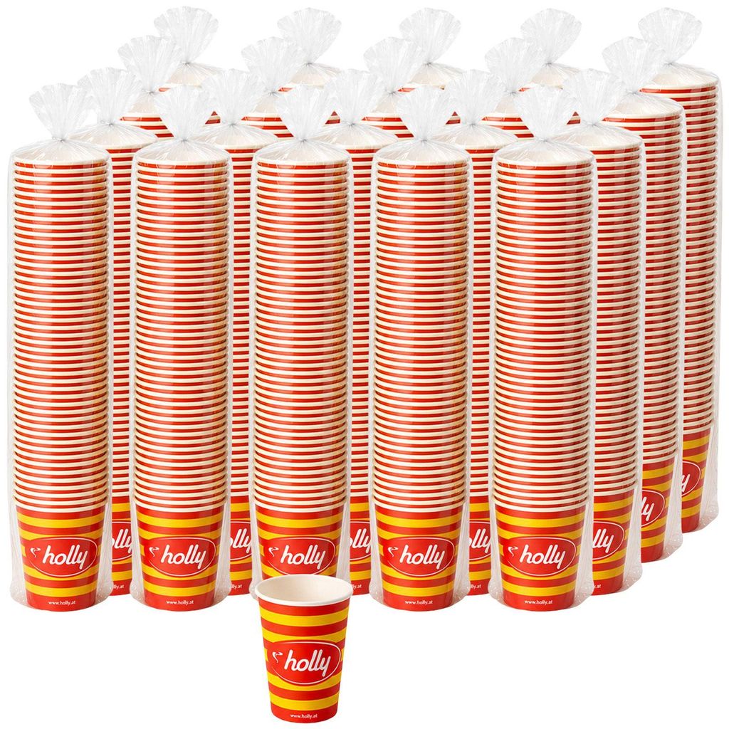 2000x holly Kaffeebecher 180ml Coffee to Go holly Produktbild 