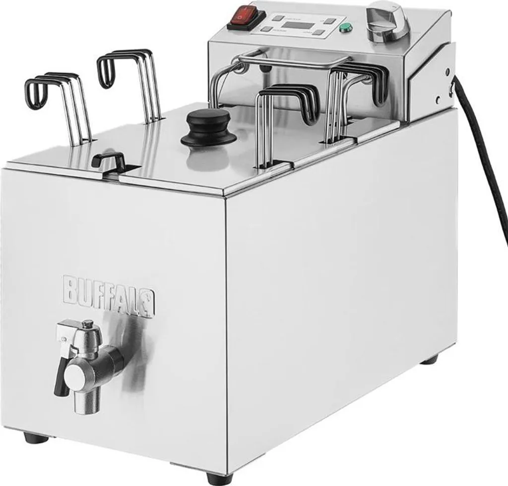 Cuiseur à pâtes électrique Buffalo 8 litres pour restauration et traiteur - 2