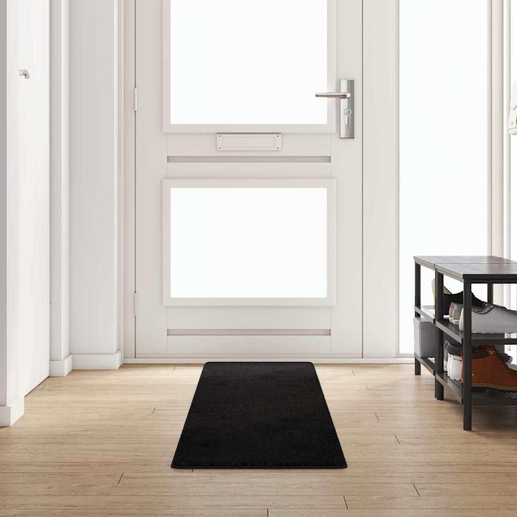 Teppichläufer Schwarz 50 x 300 cm 100% Polypropylen Tuft