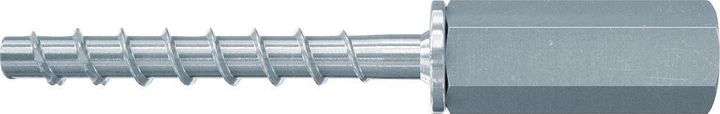 Fischer 554065, Schraube, Verzinkter Stahl, Beton, Zink, M6, Innensechskantschlüssel (Sechskant)