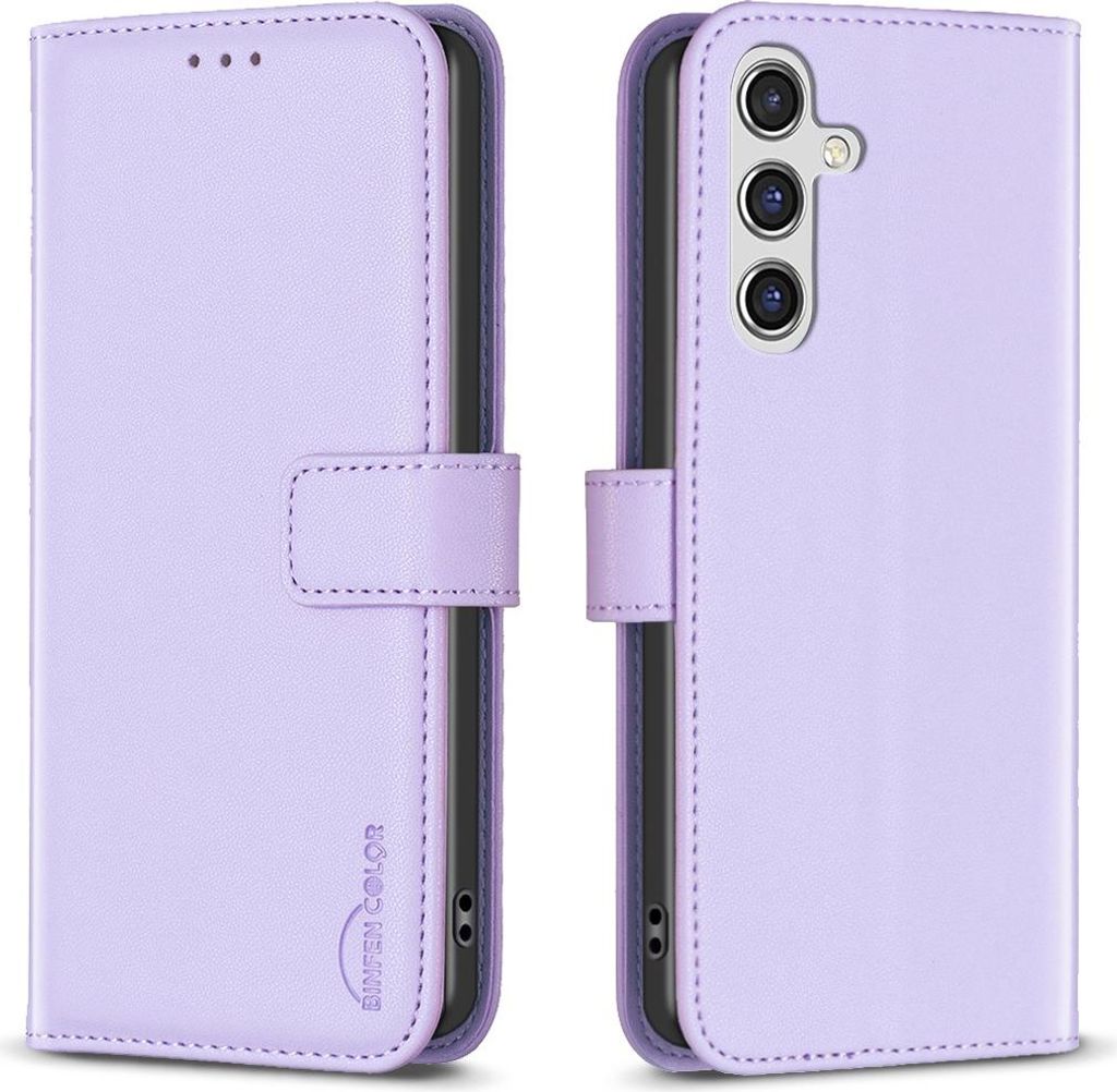 Samsung Galaxy S25 FE Hülle - BINFEN Klapphülle - Lavendel