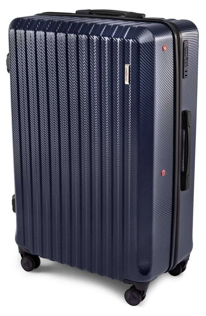 Valise Compactor XL 53.5x30x79 cm Bleue avec compression vide d'air