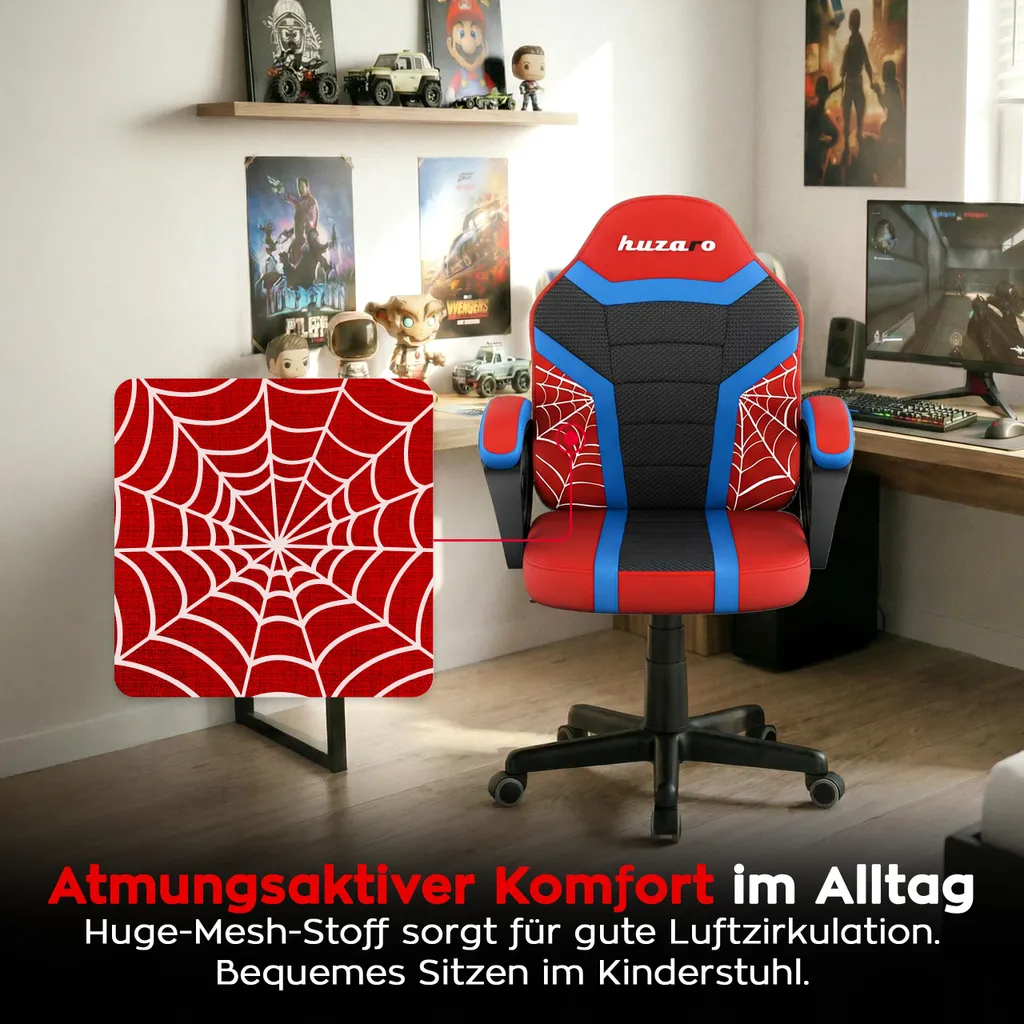 Sedia Ergonomica Bambini Huzaro Ranger 1.0 | Ufficio e Gaming Spider - 7